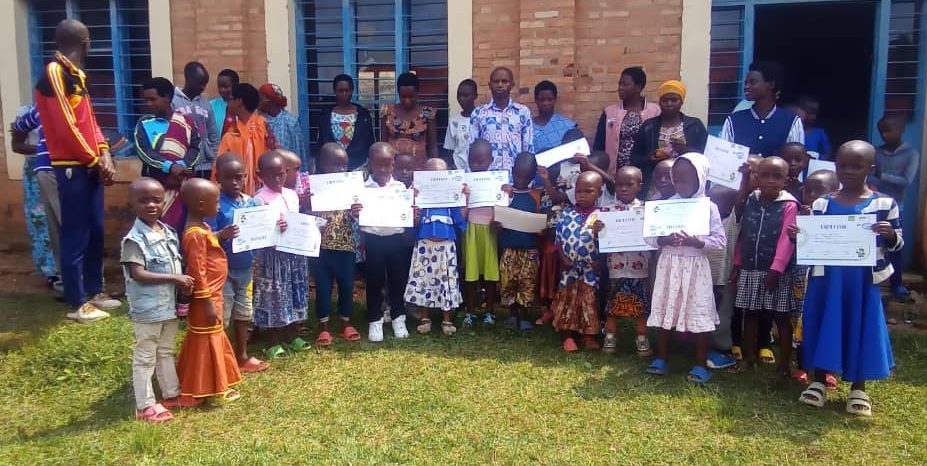 Children's graduation at PEPE Kayanza