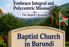 Baptist Churches in Burundi Struggle to Implement Integral and Polycentric Mission