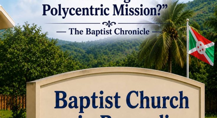 AI-generated photo illustrating the Baptist Church in Burundi